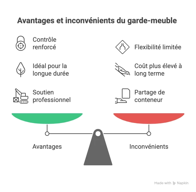 Les avantages et inconvenients dun garde meuble visual selection